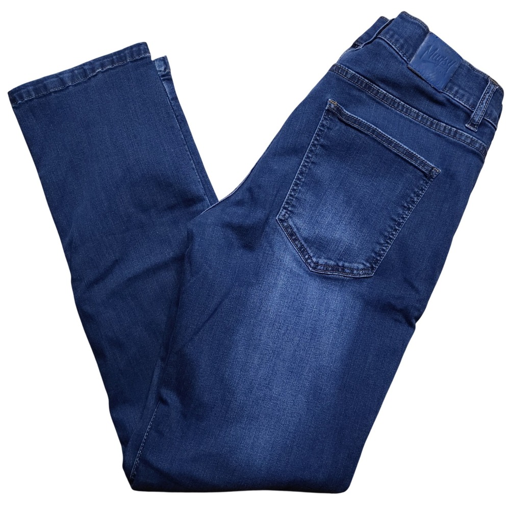 Mugsy Jeans Hamms Men 34x32 Blue Straight Leg Stretch Denim Pants